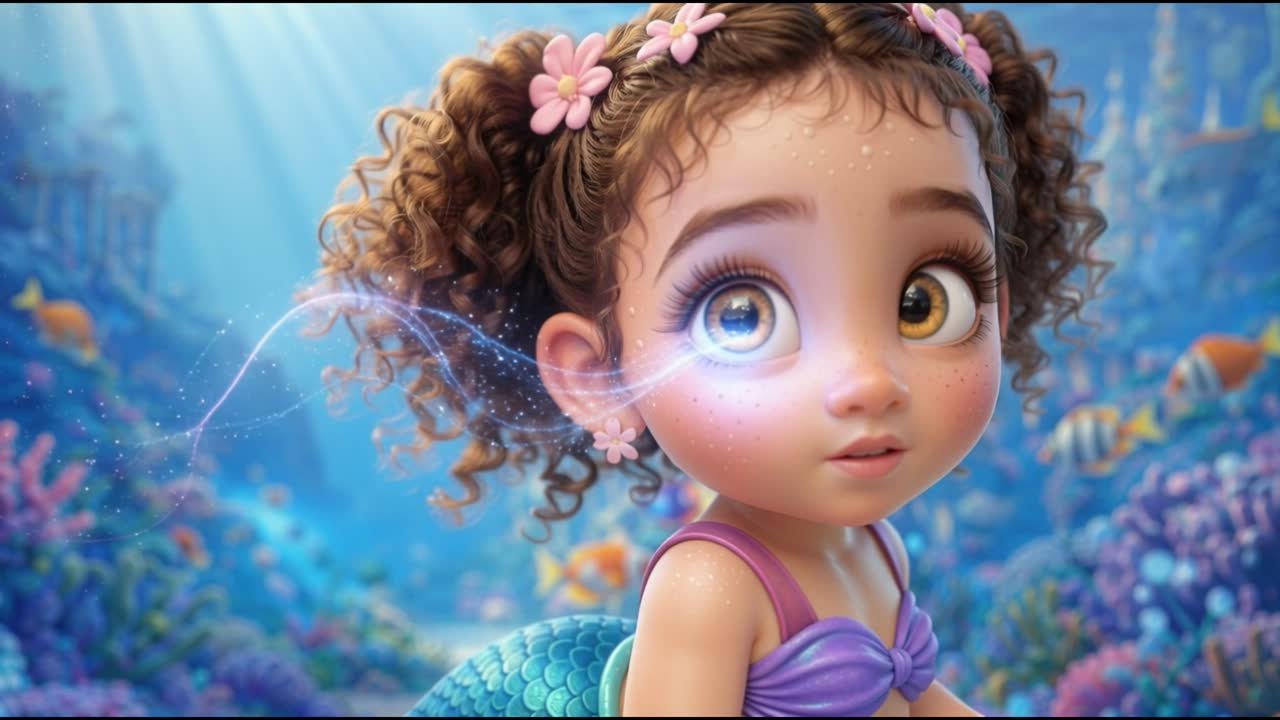 Deniz kızı temalı film karesi